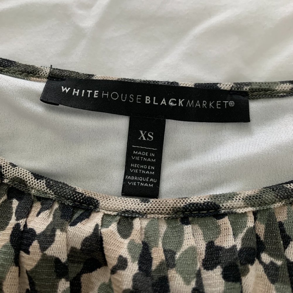 White House Black Market Women´s Dolman Top Blouse, Size XS - Picture 8 of 12